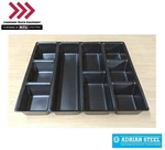 Adrian Steel 26105-0, Replacement Divider Tray For Shallow Drawers, #9/#919 New. Price: $20.95.
