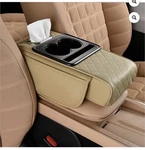 Xukey Car Armrest Cushion Leather Center Console Covers 5-IN-1 Organizer New. Price: $59.98.