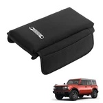 Black Center Console Armrest Pad Lid Cover Protector Ford Bronco 2021-2025 New. Price: $21.84.