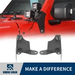 Hooke Road A-pillar Light Mount Brackets Fit Jeep Wrangler 18-25 Jl Gladiator Jt New. Price: $36.99.