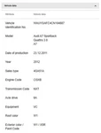 Audi 2012-2018 A6 Console Bracket 4G0864283A Used. Price: $67.75.