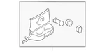 Genuine Ford Rear Trim Panel 8C3Z-26045E24-CC New. Price: $236.16.