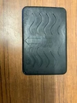 Saab 9-3 Rubber Center Console Mat/liner 12786968 ** Used. Price: $5.00.