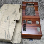 New Genuine Mercedes W124 Centre Console Gear Shift Wood Zebrano 1246800589 Nos. Price: $201.61.