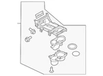 Genuine Ford 2013-2015 Lincoln Mkx Console Panel Assembly DA1Z-78045A76-DA New. Price: $455.39.
