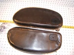 Mercedes Late W109,W100,W111 Brown Leather Chrome Front Split Long 2 ARMREST,T4 Used. Price: $604.79.
