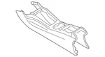 Genuine Audi Center Console 8R1-863-241-B-6PS New. Price: $281.72.