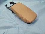 2011-2017 Bmw X3 F25 Center Console Armrest Cover Tan Leather Oem Used. Price: $49.88.