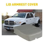Fits 02-08 Ram 1500 2500 3500 Center Console Lid Armrest Leather Cover Trim Gray New. Price: $13.99.