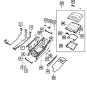 Genuine Mopar Console Panel 6EG602X7AC New. Price: $264.32.
