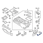 Ford F-150 2021-2026 ML3Z15043C36AA Center Console Trim Panel New. Price: $106.00.