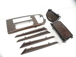 14-16 Maserati Ghibli Front & Rear Door Console Trim Bezel Walnut Wood Set Oem Used. Price: $155.07.