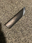 2019-2025 Chevy Silverado Floor Center Console Wood Trim Left Side Used. Price: $87.00.