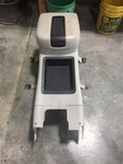 2011-2014 Gm 2500-3500 Front Center Floor Console, Gray, Crew Cab Used. Price: $355.50.