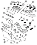 Genuine Mopar Armrest Latch Button 5018907AB New. Price: $7.70.