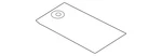Genuine Audi Console Mat 8W0-863-301-D New. Price: $23.14.
