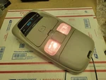 Dodge 55350660AF 98-01 Ram Overhead Console Dome Map Lights Digital Display R31 Used. Price: $149.99.