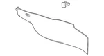 Genuine Gm Side Panel 42755826 New. Price: $37.19.