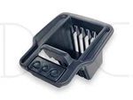 99-07 Ford F250 F350 Center Console Insert Coin Cd Holder Tray F81B-25044H06-AC Used. Price: $65.00.