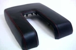 Console Center Armrest Synthetic Leather For Toyota Tundra 14-19 Red Stitch New. Price: $53.42.