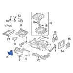 For Ram 1500 Classic 2019-2021 1HS07DX9AA Console Cap New. Price: $45.05.