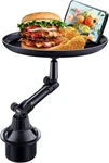 Car Cup Holder Tray For Adults Table Eating With Cell Black New. Price: $26.05.
