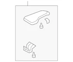 Genuine Honda Console Lid 83450-S5P-L12ZC New. Price: $201.47.