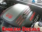 Jeep Grand Cherokee 5.7L V8 Hemi Engine Decals 2009 2010 11 12 13 14 15 16 17 New. Price: $30.00.