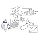 New Genuine Honda Pilot Center Console Rear Ac Outlet Louver Oe 83410TG7A01ZB. Price: $114.00.