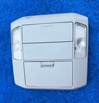 07-13 Toyota Tundra Crew Cab Grey Front Overhead Roof Console Assembly Used. Price: $69.99.