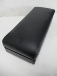 Refurbished Porsche 914 Center Console Arm Rest Storage Tray Quality Black Vinyl Used. Price: $450.00.
