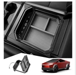 Foronetry Center Console Organizer Tray. Tesla Cybertruck Compatible 2024/25/26 New. Price: $35.00.