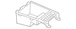 Genuine Volkswagen Storage Tray 5C7-857-925-A-81U New. Price: $75.63.