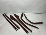 99-03 Acura Tl Type Center Console Door + Rear Wood Grain Trim Molding Set Oem Used. Price: $99.00.