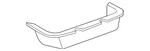 Genuine Gm Front Driver Side Door Step Mat 25897299 New. Price: $216.40.