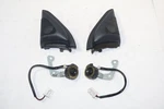2003-2008 Toyota Corolla Front Left And Right Speaker Tweeter Cover Pair Oem Used. Price: $55.00.