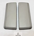 12-16 Oem Tesla Model Front Left Right Center Console Armrest Pad Gray Set Used. Price: $71.02.