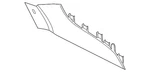 Genuine Volkswagen Side Trim 561-863-045-A-95T New. Price: $18.41.
