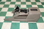 16-20 Gm Suv Tan Brown Leather Woodgrain Floor Center Console Storage Bin Oem Used. Price: $355.29.