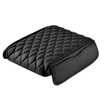 Center Console Armrest Cover For Lincoln Aviator 2019-2025, Black Leather Protec New. Price: $46.98.