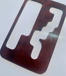 Mercedes Gear Shift Gate Cover - Burl Walnut R129 Sl 280 320 500 New. Price: $89.00.