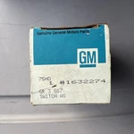 Gm 1632274 1990 Cadillac Deville/fleetwood Cruise Control Switch Assembly Nos Oe New. Price: $24.99.