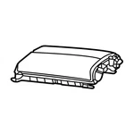 Genuine Mercedes-benz Oe Armrest 177-680-66-03-3D16 New. Price: $252.02.