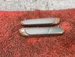 Bmw 00-06 E46 Rear Left & Right Side Door Fine Wood Trim Handle Armrest Oem 121K Used. Price: $69.99.