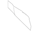 Genuine Volkswagen Side Panel 3CN-863-045-A-82V New. Price: $28.02.