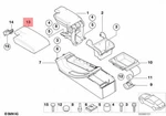Genuine Bmw E46 316CI 316I 1.6 1.9 316TI Armrest Upper Leather 51168229236 New. Price: $464.88.