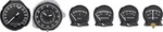 1968-70 Charger Coronet Gtx Road Runner In Dash Gauge Set With Clock W/o Tach New. Price: $746.64.