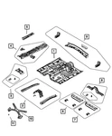 Genuine Mopar Console Bracket 5076201AD New. Price: $13.64.