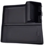 New Oem 22-25 Ford Maverick Center Console Phone Holder Tray Black Rubber Mat. Price: $76.85.
