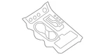 Genuine Nissan Console Panel 96941-5AA1F New. Price: $838.53.